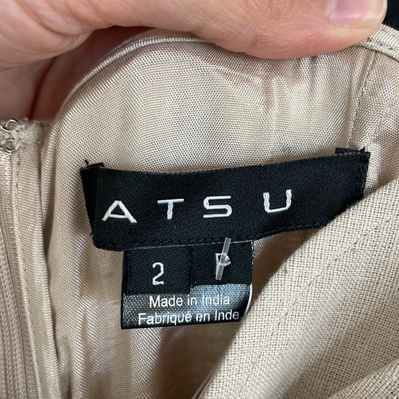 NWT Summer Ruched Midi Dress - Anthropologie - Picture 10 of 11